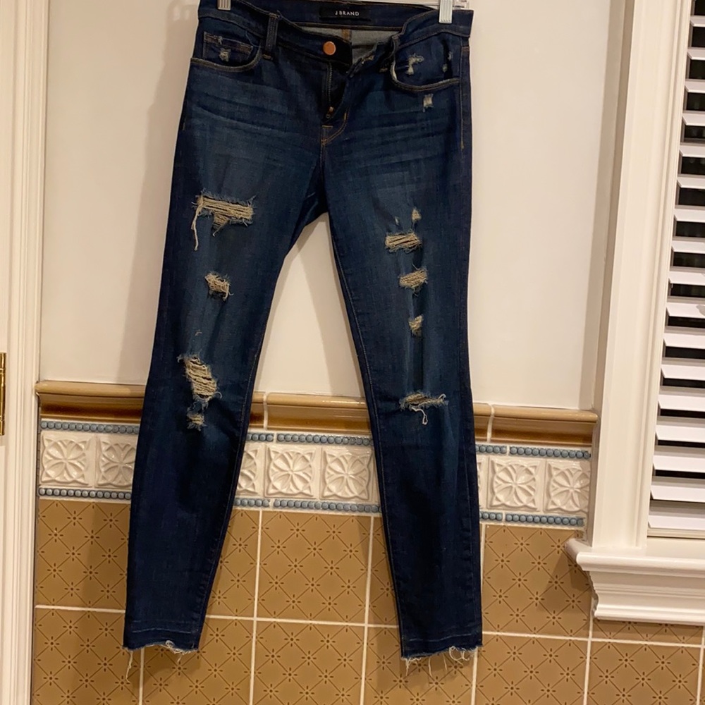 J brand skinny cropped